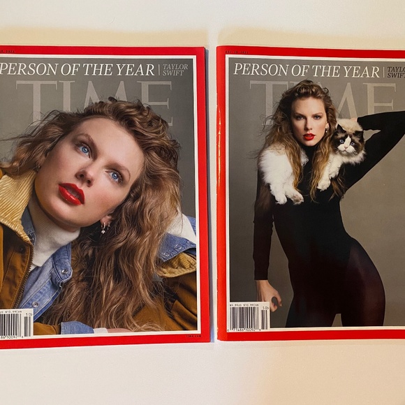 2 Taylor Swift Time magazines - Cat & Brown Jacket $40 for both. - Picture 2 of 3